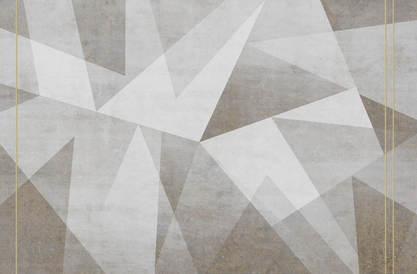 A grey and white background with triangles