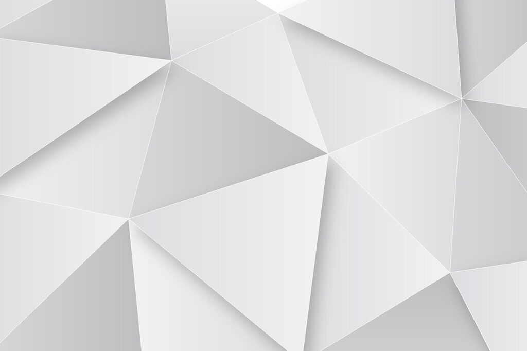 White triangle pattern White triangle pattern