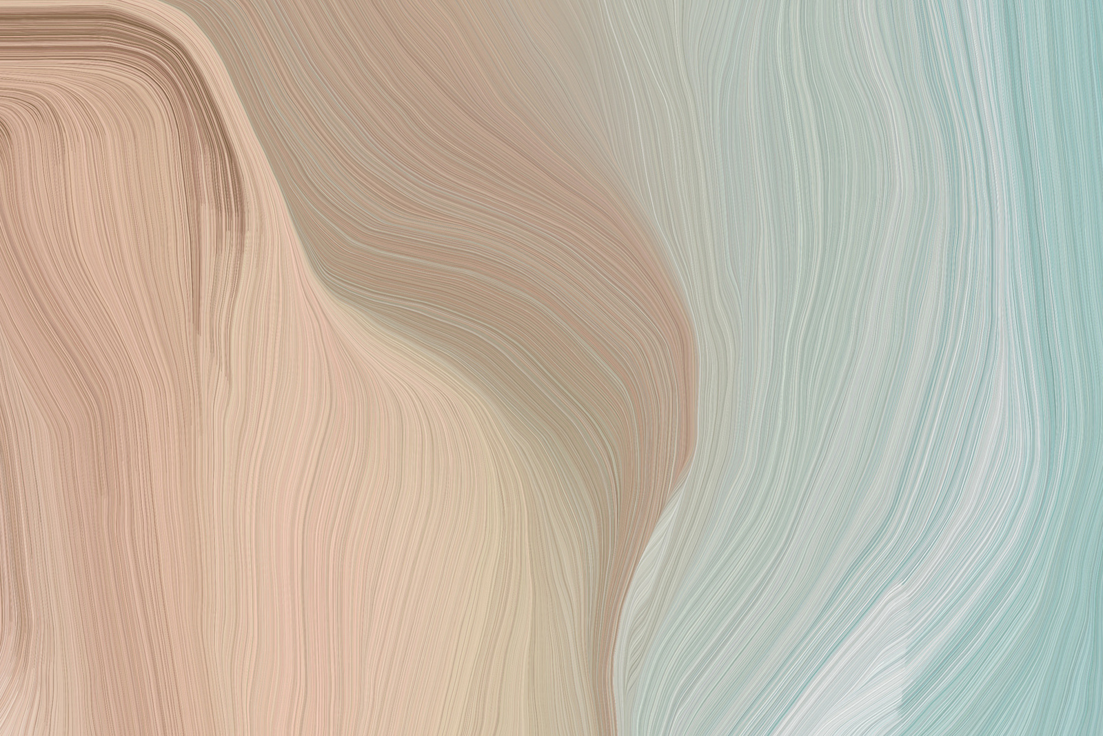 Soft waves of subtle color blends