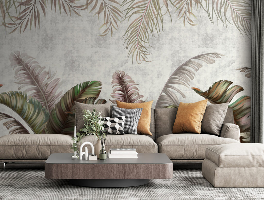 Group of colorful leaves Group of colorful leaves