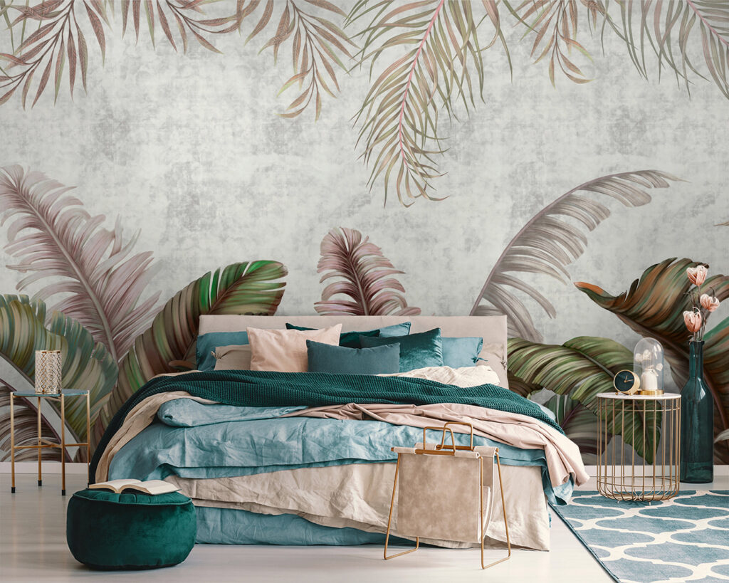 Group of colorful leaves Group of colorful leaves