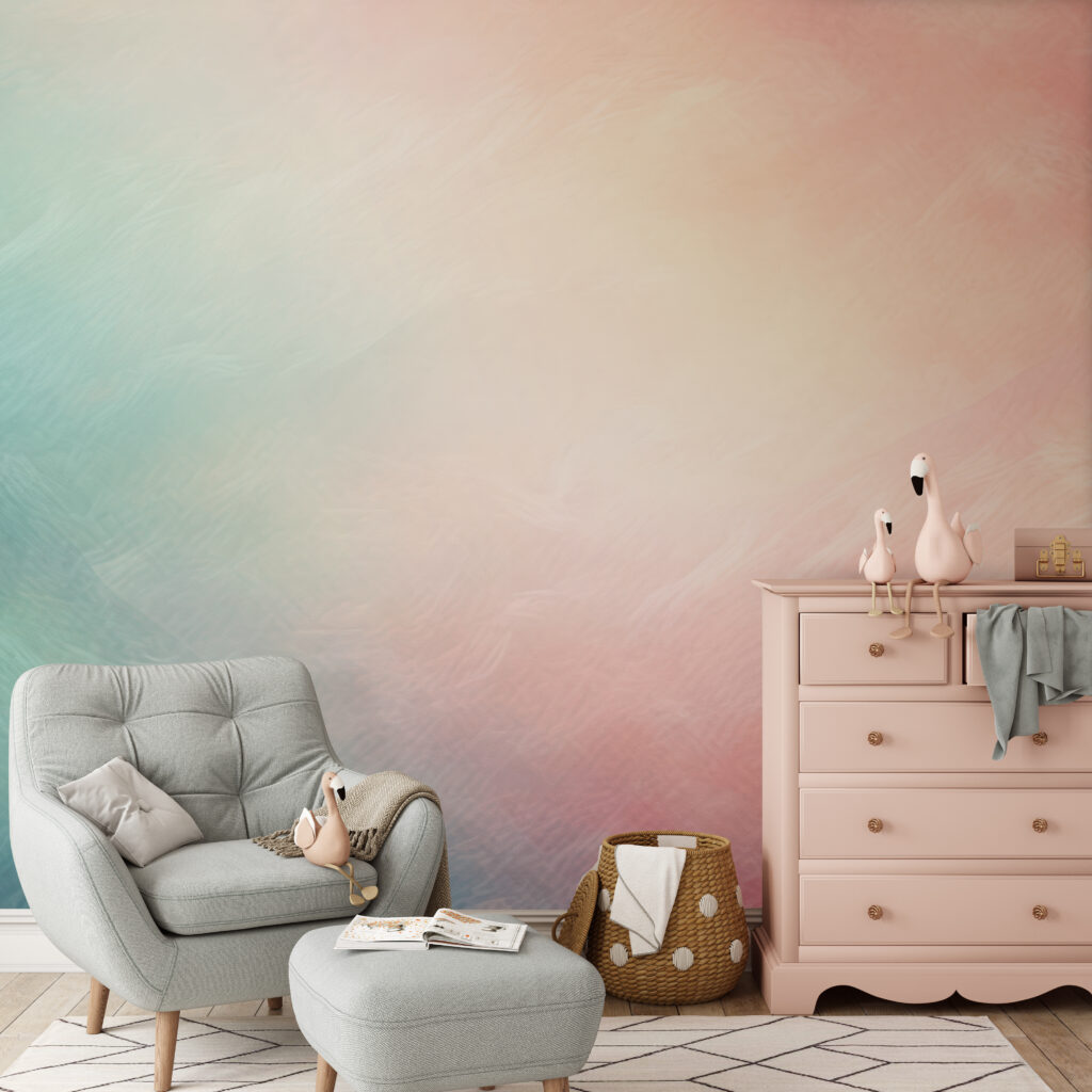 Soft colors blending into tranquility