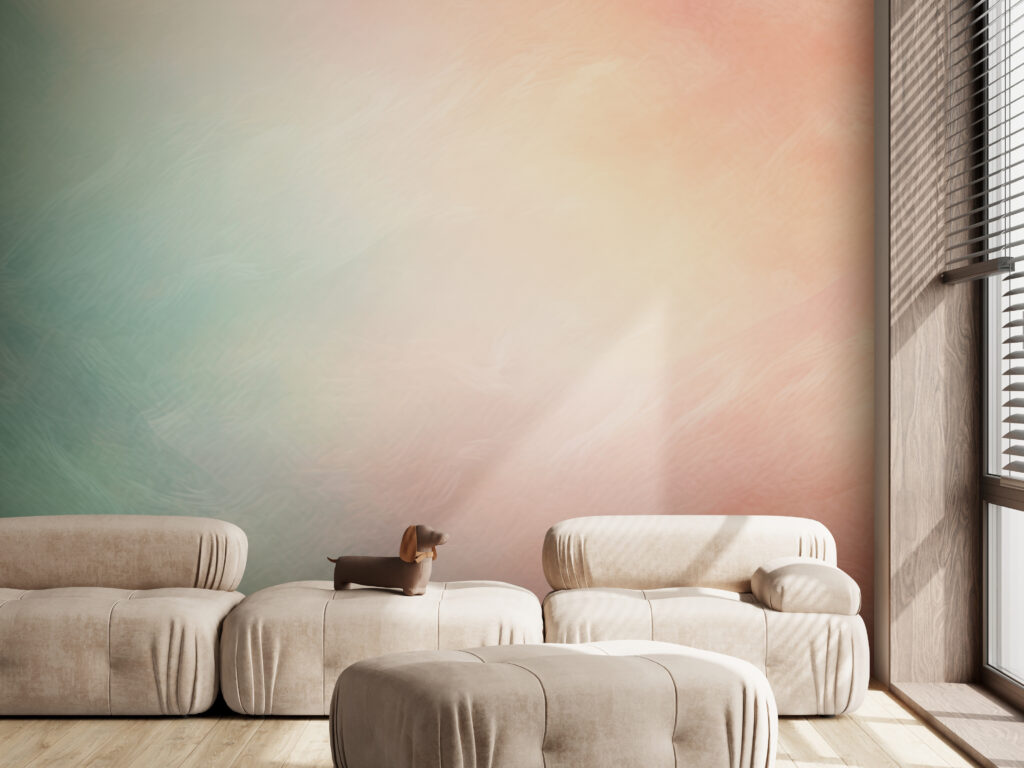 Soft colors blending into tranquility