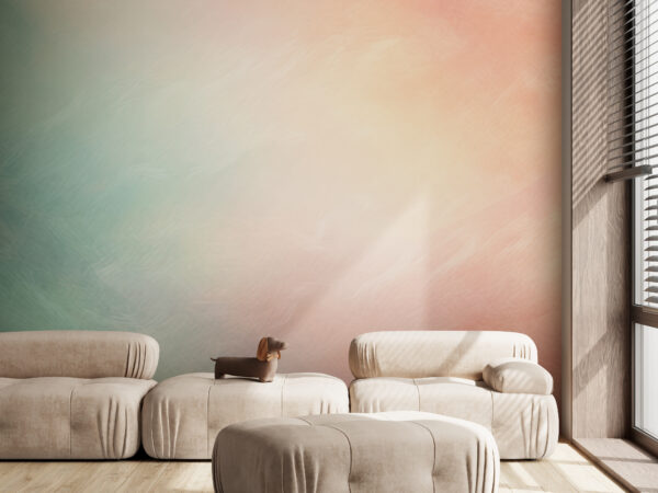 Soft colors blending into tranquility