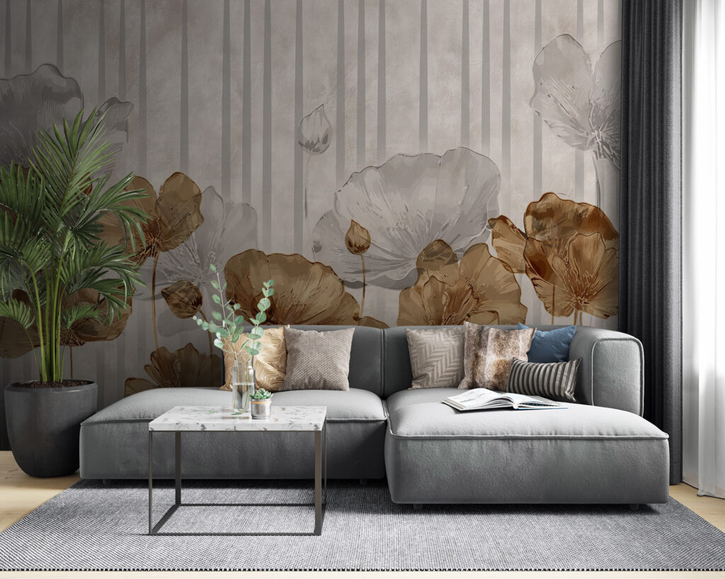 u95632pig53 1024x819 - Ταπετσαρία με λουλούδια - tegory