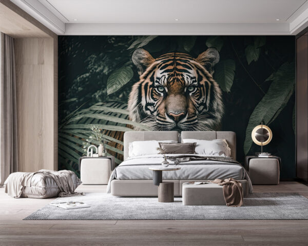 Ταπετσαρίες Τίγρης στη ζούγκλα