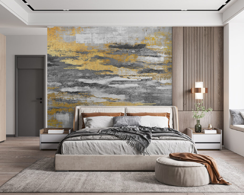 Abstract patterns in muted tones