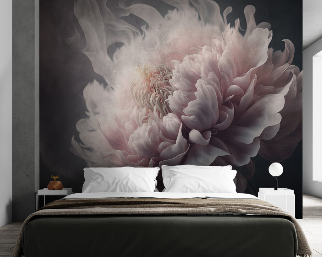 Delicate petals in soft hues