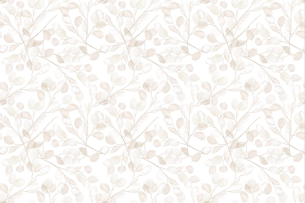 Pattern of white leaves Pattern of white leaves