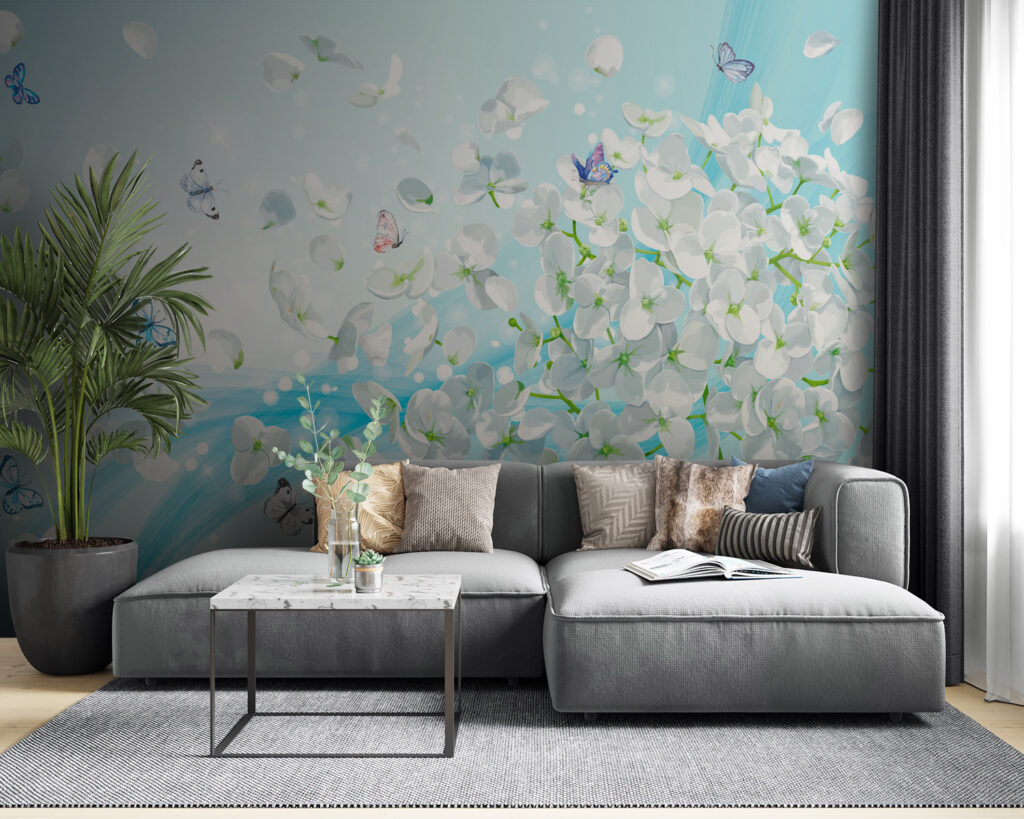 u93477pig53 1024x819 - Λευκά λουλούδια με πεταλούδες που πετούν - tegory