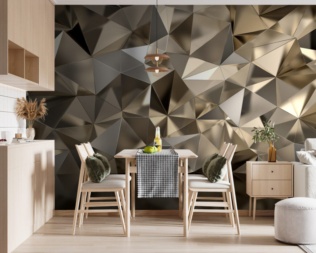 Textured geometric pattern in neutral tones
