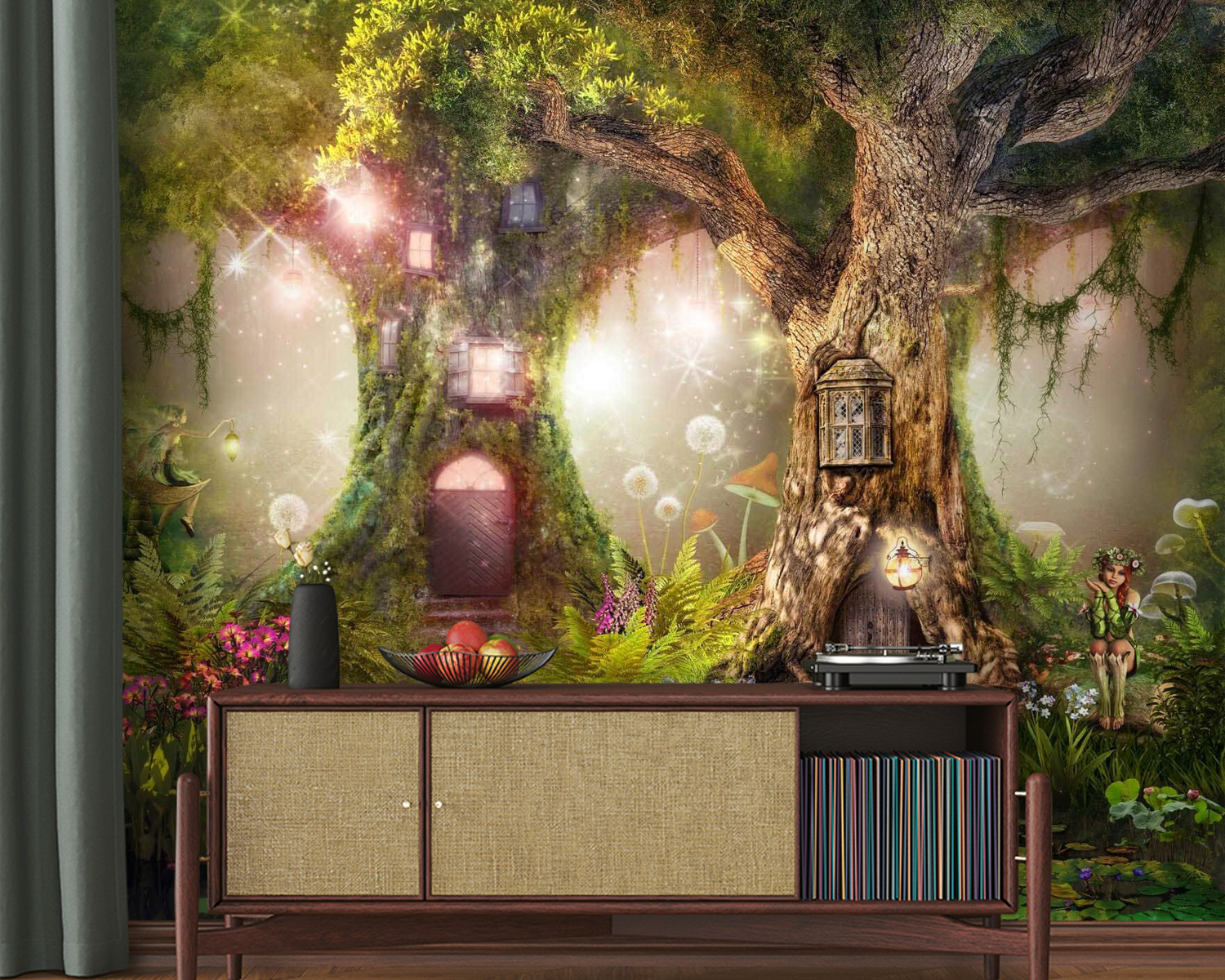 u84360pig20m - Ένα σπίτι νεράιδας σε ένα δέντρο - tegory