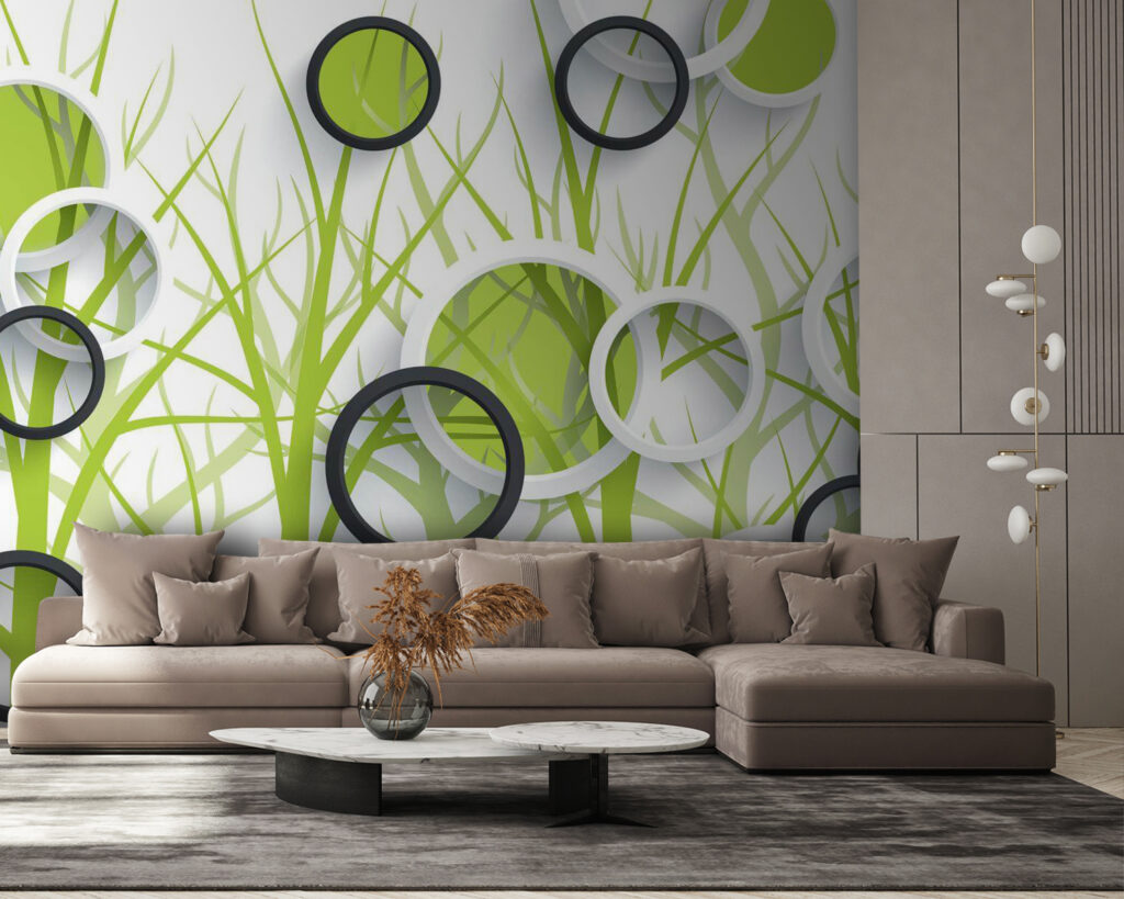 u78082pig58 1024x819 - Ταπετσαρία με κύκλους και δέντρα - tegory