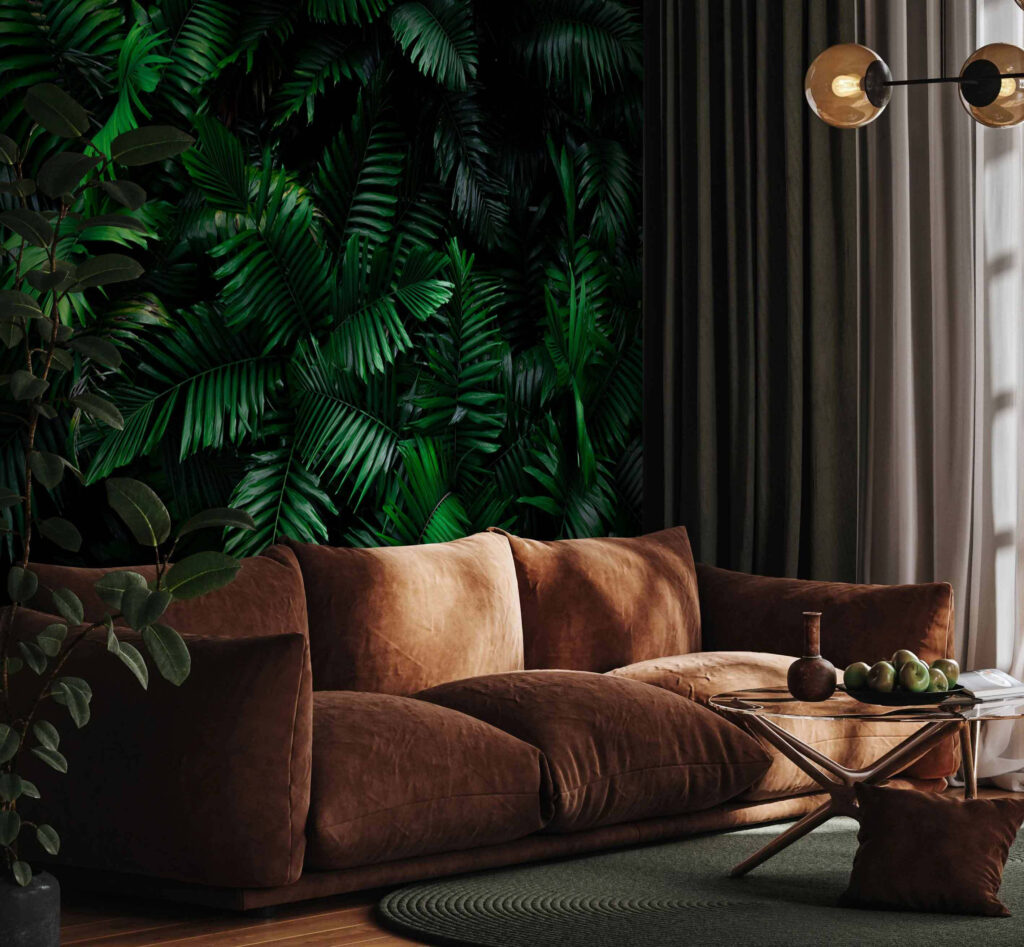 Group of green leaves Group of green leaves