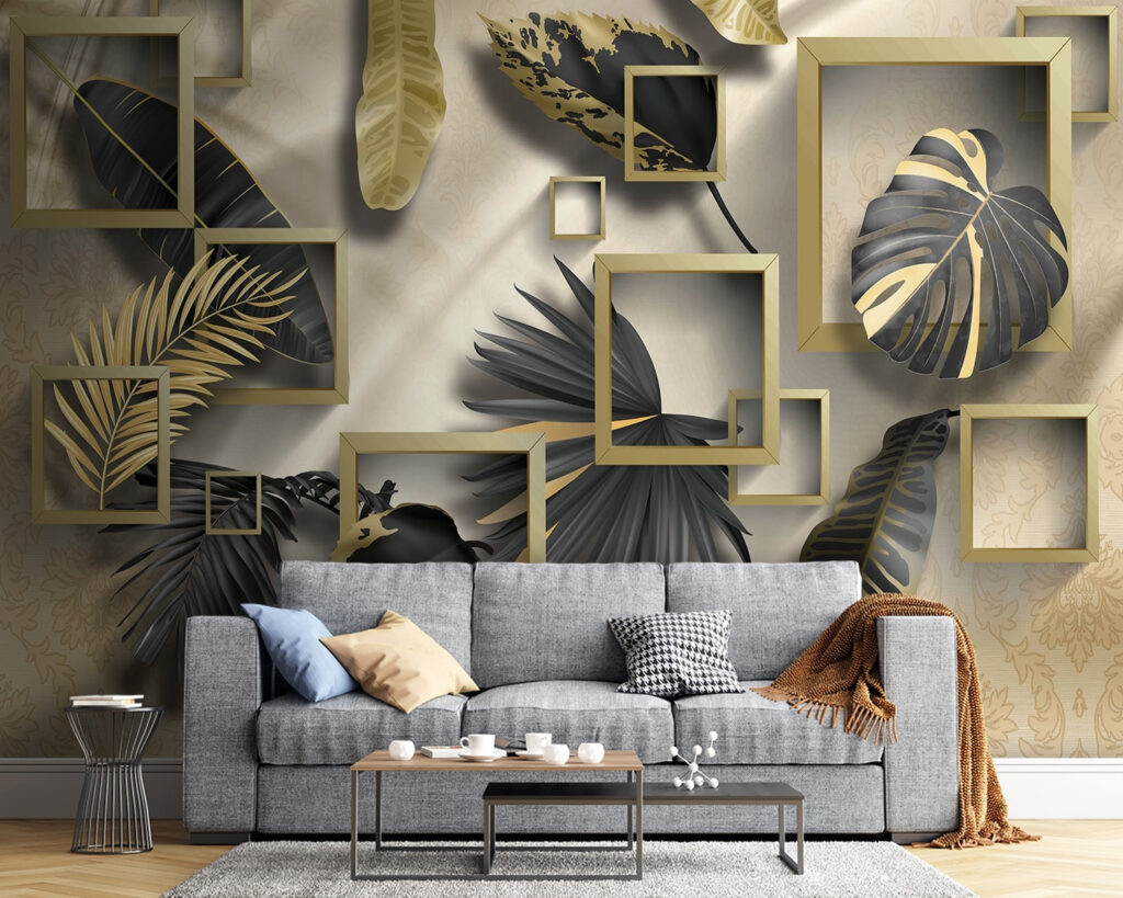 Luxurious foliage in elegant frames
