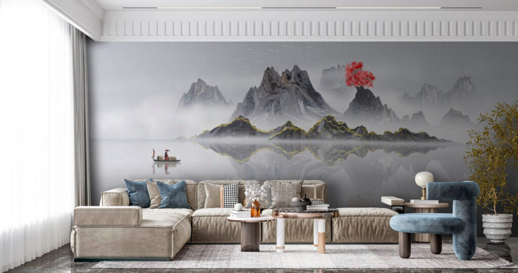 u72981pig3 1024x540 - Οροσειρά με ένα κόκκινο δέντρο στη μέση του νερού - tegory