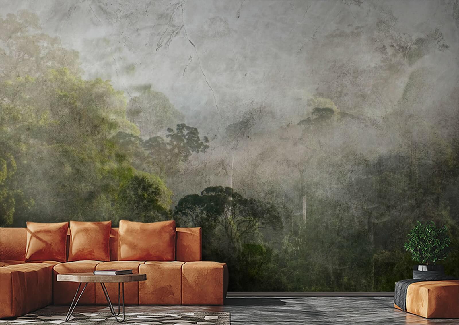 u72816pig1m - Ομιχλώδες δάσος με δέντρα - tegory