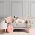 Ταπετσαρίες Τοίχος με λευκούς τοίχους