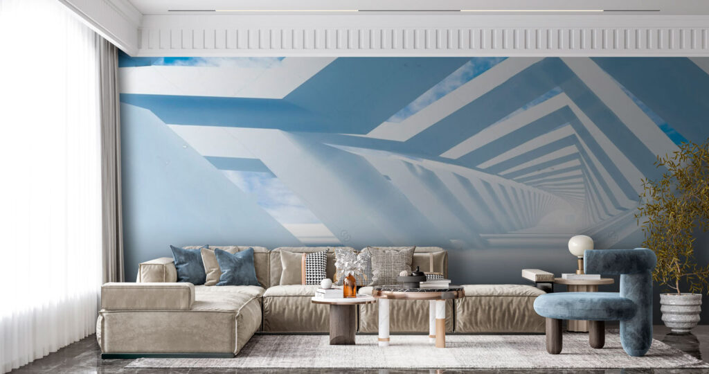 u72291pig3 1024x540 - Λευκή δομή με μπλε ουρανό και σύννεφα - tegory