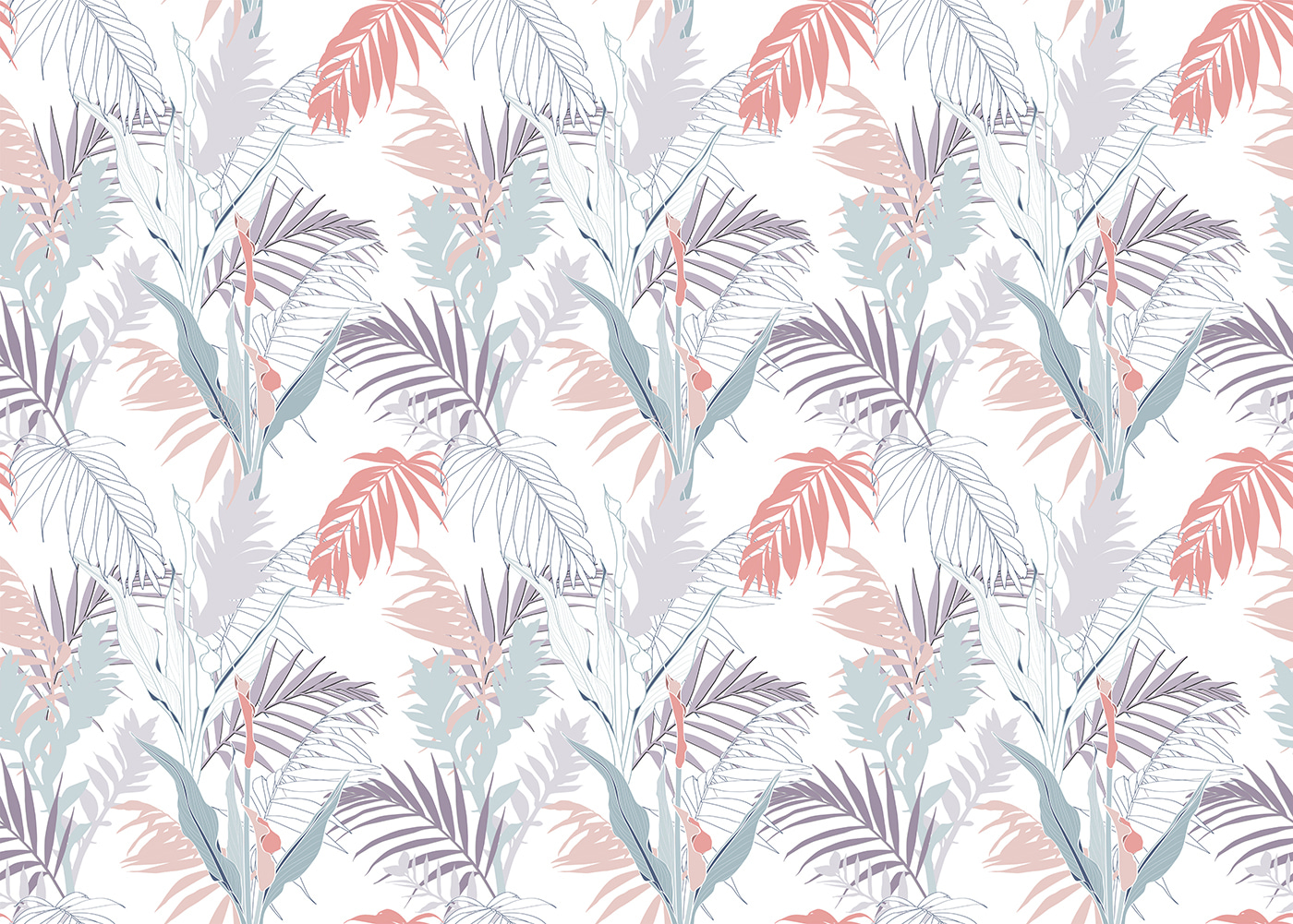 u72147p - Μοτίβο φύλλων και φυτών - tegory