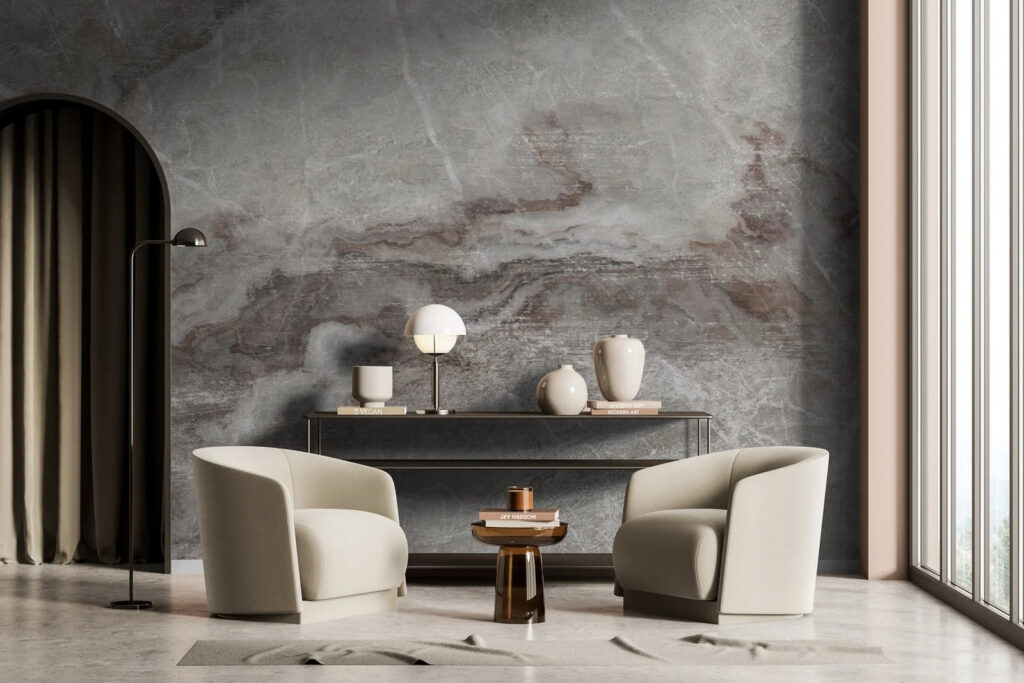 Elegant marble texture with soft veining