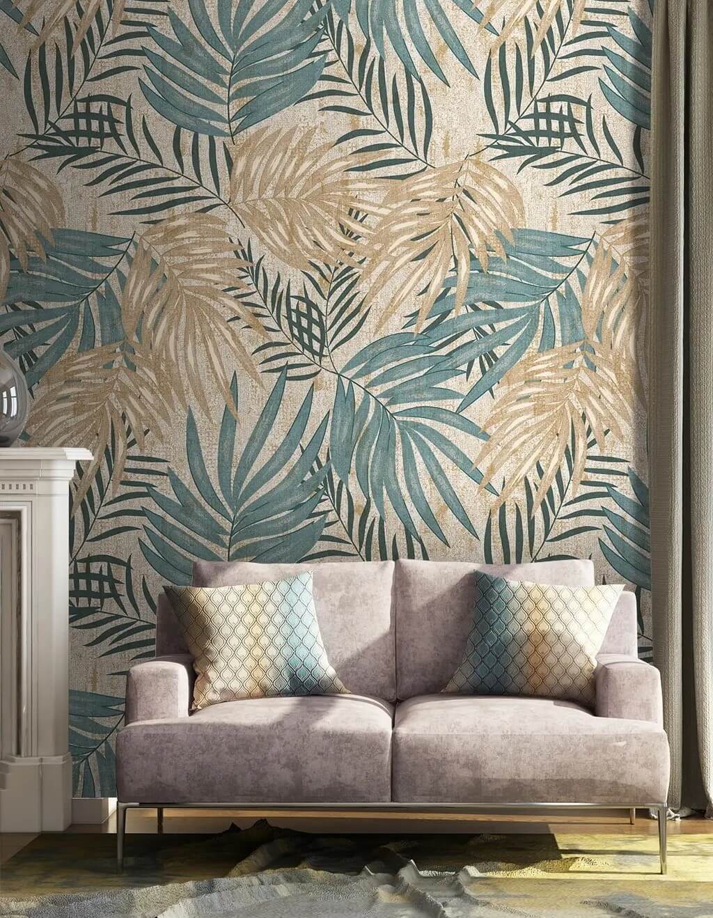 u59465pig1m - Κομψή σύνθεση τροπικών φύλλων που εμφανίζεται - tegory