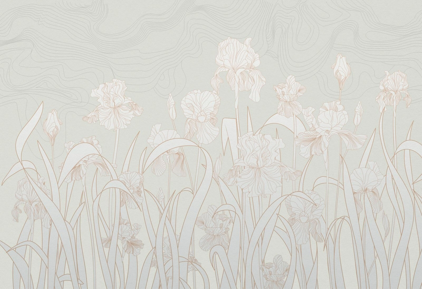 u58937v2p - Ντελικάτα λουλούδια σε γαλήνιο τοπίο - tegory