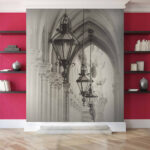 Ταπετσαρίες Σειρά φαναριών σε κτίριο