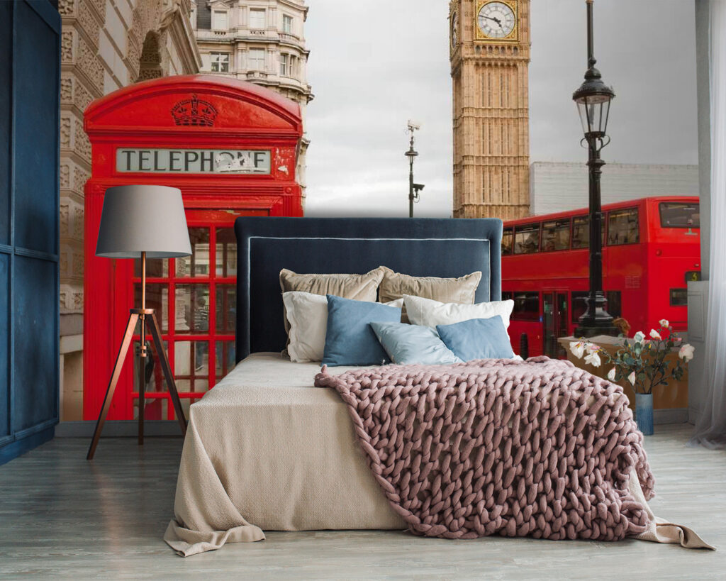 u55730pib87 1024x819 - Κόκκινος τηλεφωνικός θάλαμος σε μια πόλη - tegory