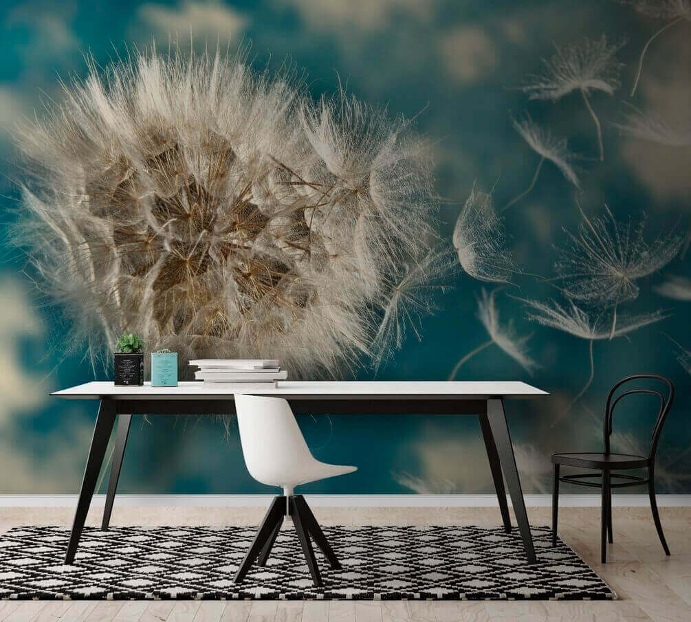 u55304piw1m - Χνουδωτοί σπόροι που παρασύρονται από το αεράκι - tegory