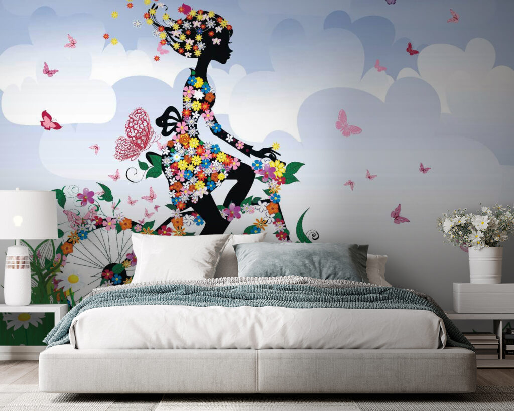 u55195pib105 1024x819 - Γυναίκα που οδηγεί ποδήλατο με λουλούδια - tegory