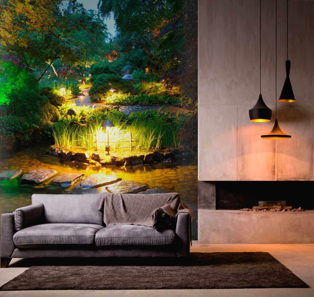 u55184pig2 1024x968 - Πέτρινο μονοπάτι σε λίμνη με φώτα - tegory