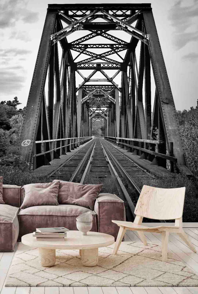 u54737pig1m 690x1024 - Οι γραμμές του τρένου περνούν μέσα από μια γέφυρα - tegory