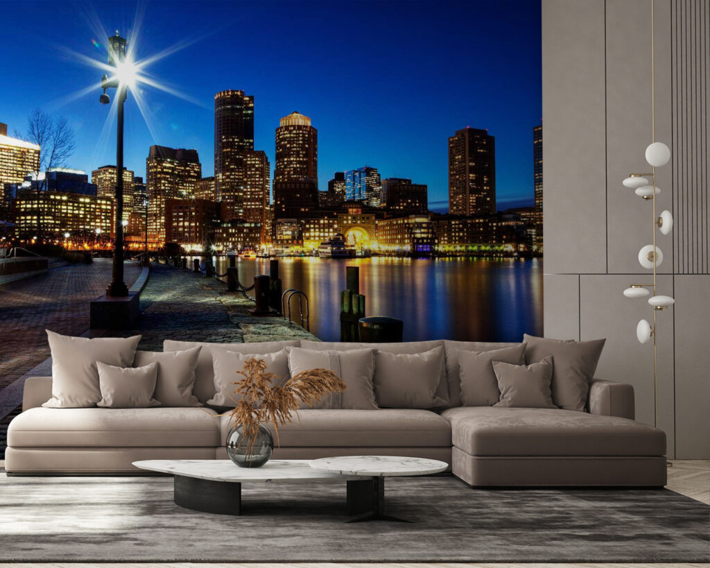 u54624pig58 1024x819 - Ο ορίζοντας της πόλης τη νύχτα με ένα υδάτινο σώμα - tegory