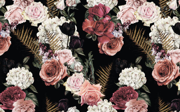 Floral μοτίβο των λουλουδιών Floral μοτίβο των λουλουδιών