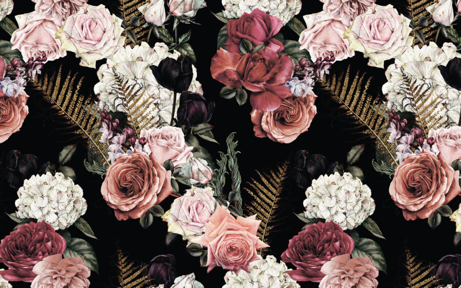Floral μοτίβο των λουλουδιών