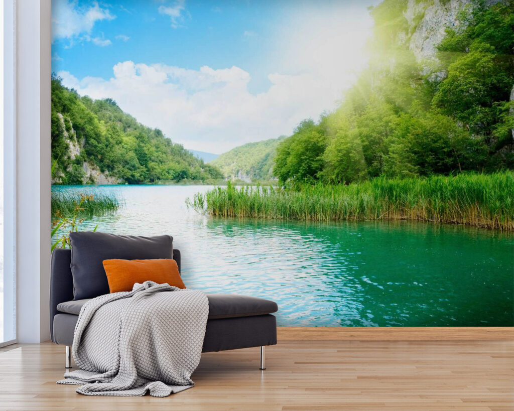 u54263pig25m 1024x819 - Σώμα νερού με γρασίδι και δέντρα γύρω του - tegory