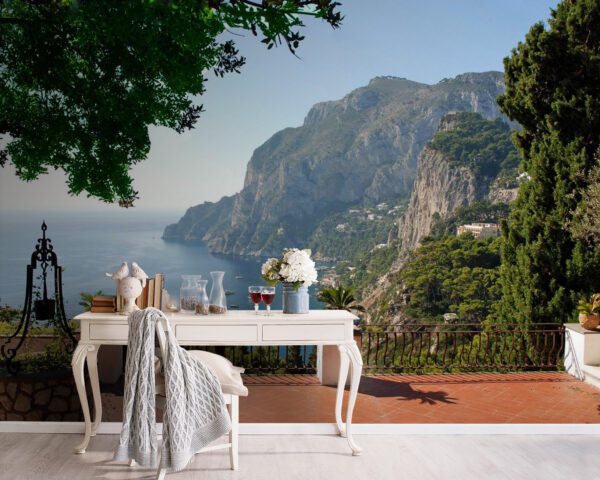 Balcony overlooking a body of water Balcony overlooking a body of water