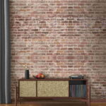 Ταπετσαρίες Τείχος από τούβλα με πολλά τούβλα