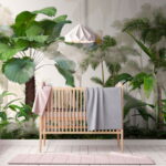 Ταπετσαρίες Ομάδα δέντρων και φυτών