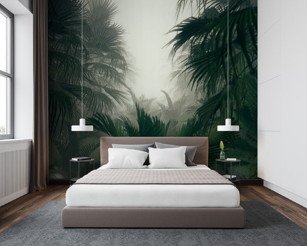 u51866pib94 1024x819 - Ομάδα φοινικόδεντρων σε ένα ομιχλώδες δάσος - tegory