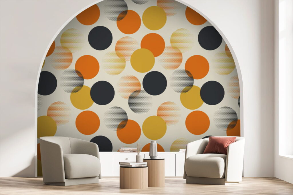 u51632pig1 1024x683 - Μοτίβο από πορτοκαλί και μαύρους κύκλους - tegory