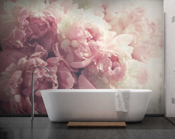 Delicate blooms in soft pastel hues Delicate blooms in soft pastel hues
