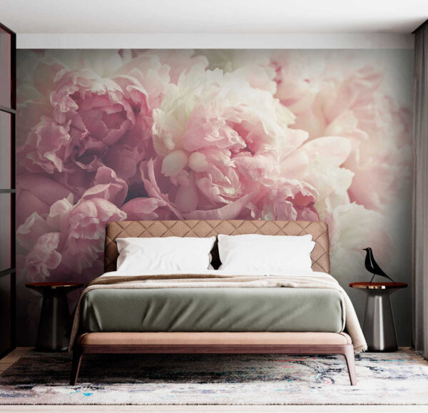 Delicate blooms in soft pastel hues Delicate blooms in soft pastel hues