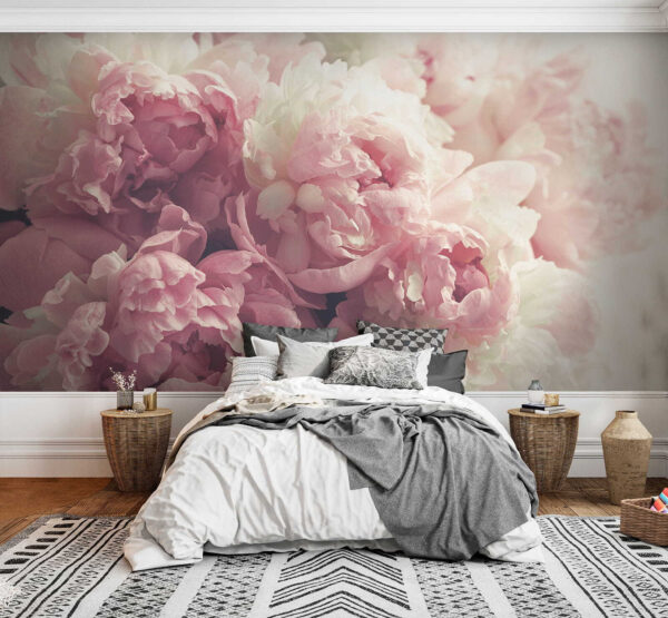 Delicate blooms in soft pastel hues Delicate blooms in soft pastel hues