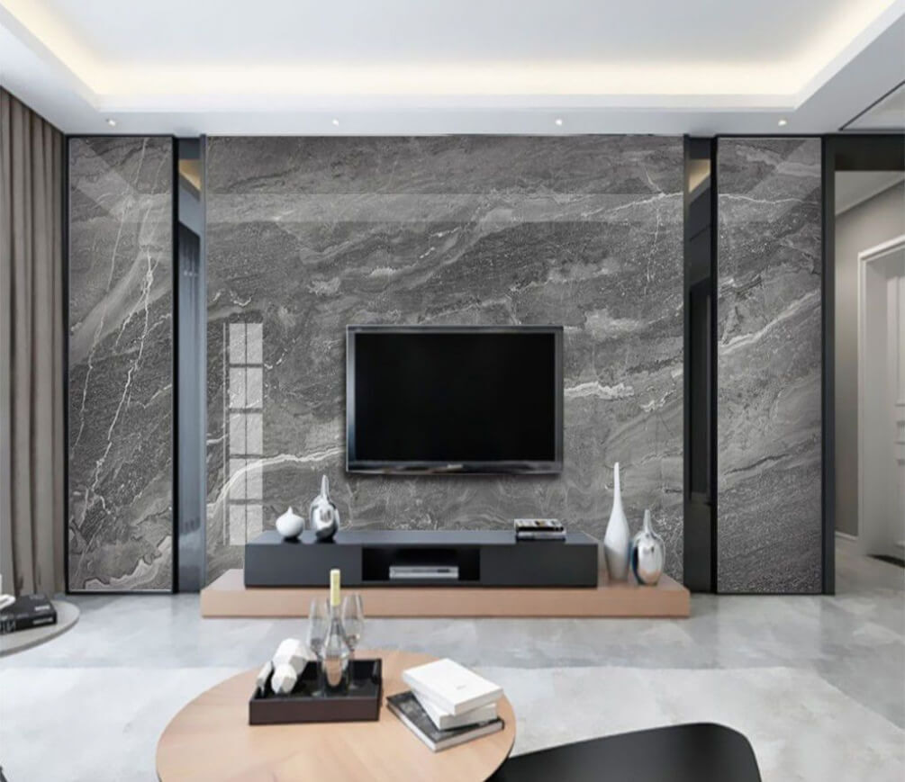 Abstract gray and white marble texture