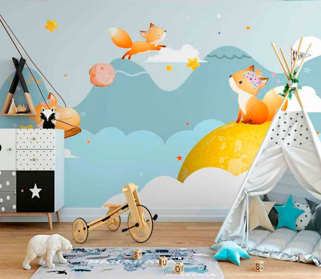 u30386pir2 1024x888 - Σκιτσογραφία με αλεπούδες σε ένα φεγγάρι - tegory