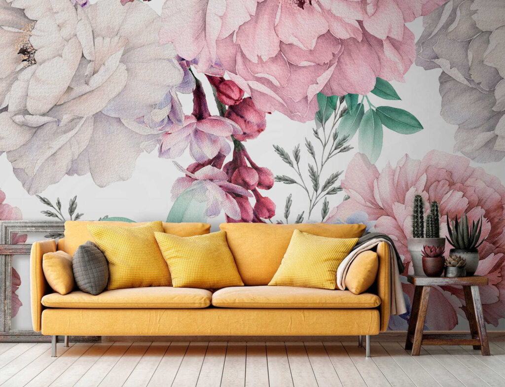 Colorful floral elegance in bloom