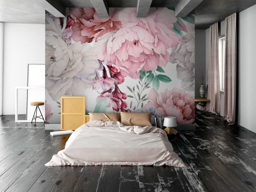 Colorful floral elegance in bloom