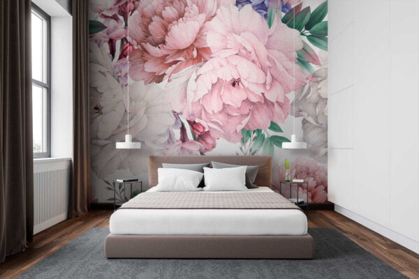 Πολύχρωμη floral κομψότητα σε άνθιση Πολύχρωμη floral κομψότητα σε άνθιση